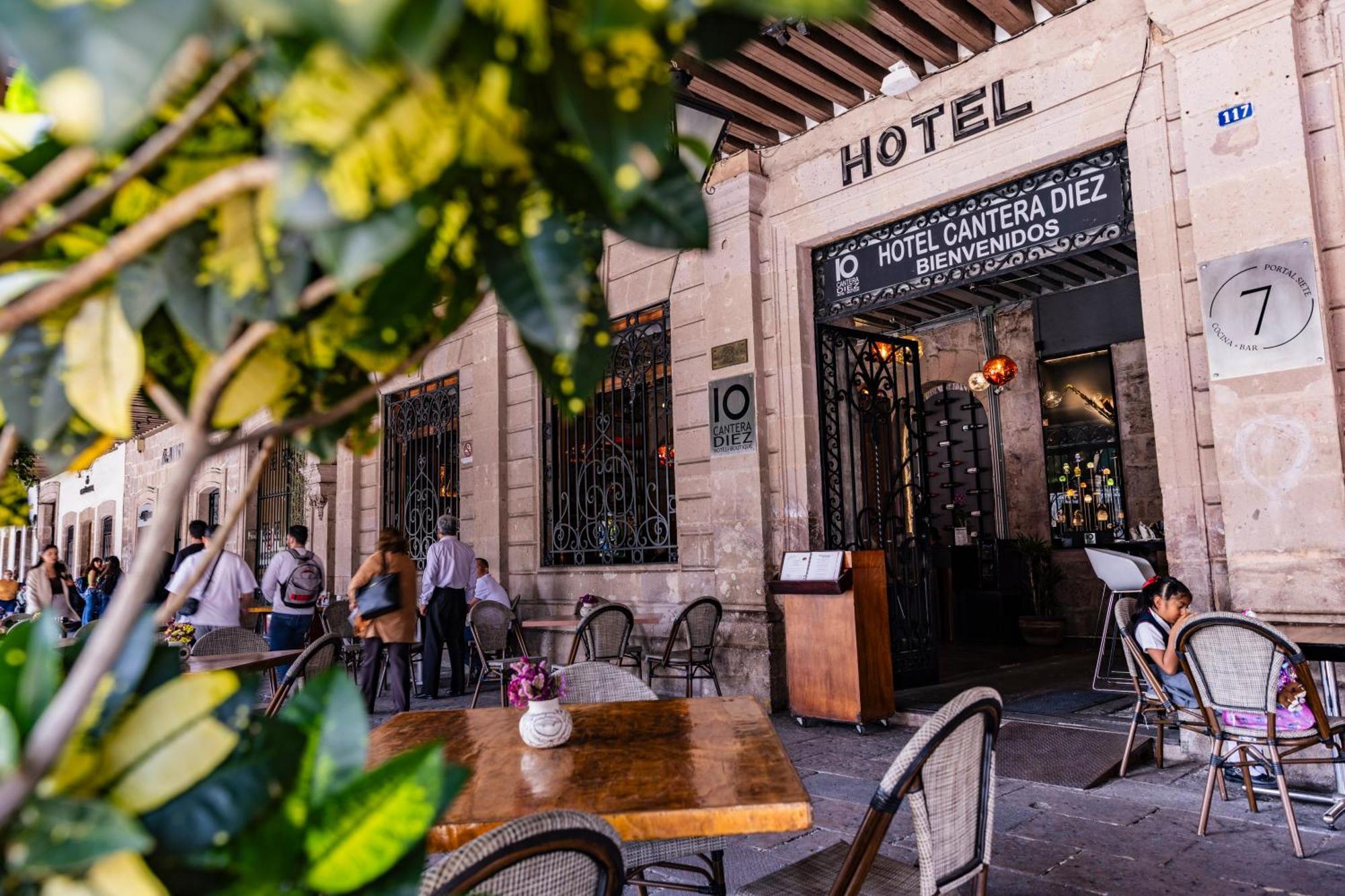 Cantera 10 Hotel Boutique Морелия Экстерьер фото